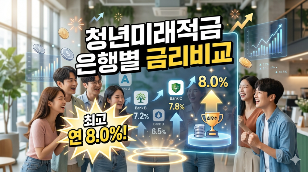 청년미래적금 은행별 금리비교